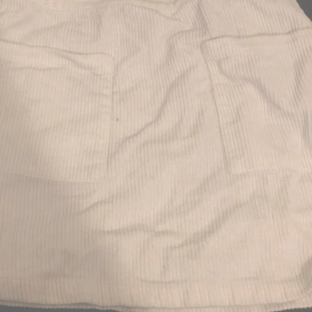 A white skirt from forever 21 in a size small